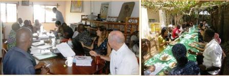 Dimanche 8 février 2015: réunion de l'équipe CA Guinée 44 et déjeuner partagé
